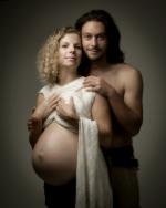 photo de couple maternité - jeune couple 
photo de maternité
studio malaret
